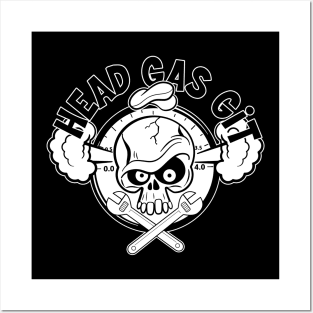 Head Gas Git Posters and Art